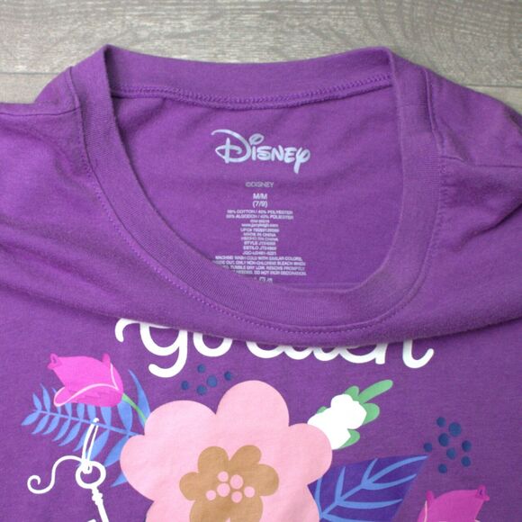 Disney Shirt Women’s M Alice In Wonderland Floral All In The Golden Afternoon - Picture 3 of 4